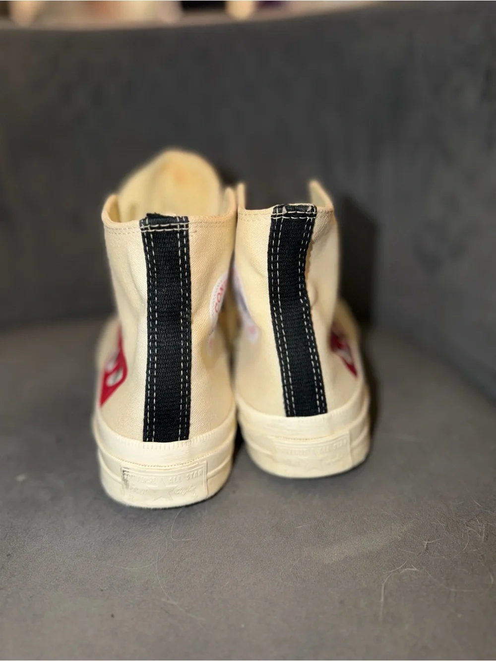 Converse x Comme Des Garcons Play Chuck 70 Hi Sneakers